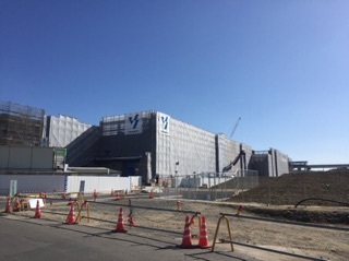 IKEA名古屋の建設現場