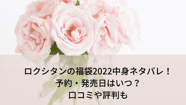 ハニーロア福袋23中身ネタバレ 予約や販売店 口コミについても にこトピ