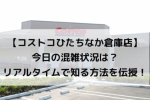 コストコ千葉ニュータウン倉庫店の今日の混雑状況は リアルタイムで確認する方法を紹介 にこトピ